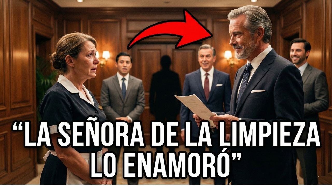Nadie Miraba a la Señora de Limpieza… Hasta Que el Millonario Descubrió Su Verdadero Talento