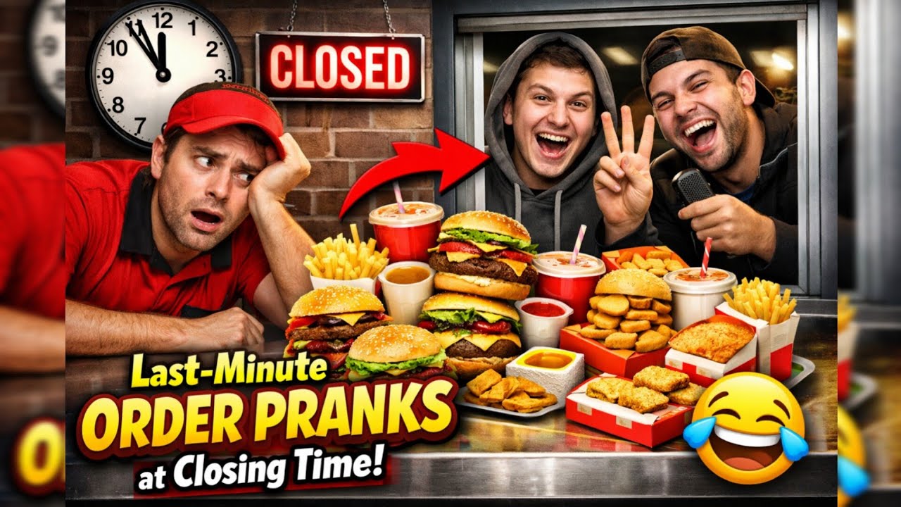 Last-Minute Order Pranks at Closing Time 🍔😂 | Funniest Restaurant Moments Compilation