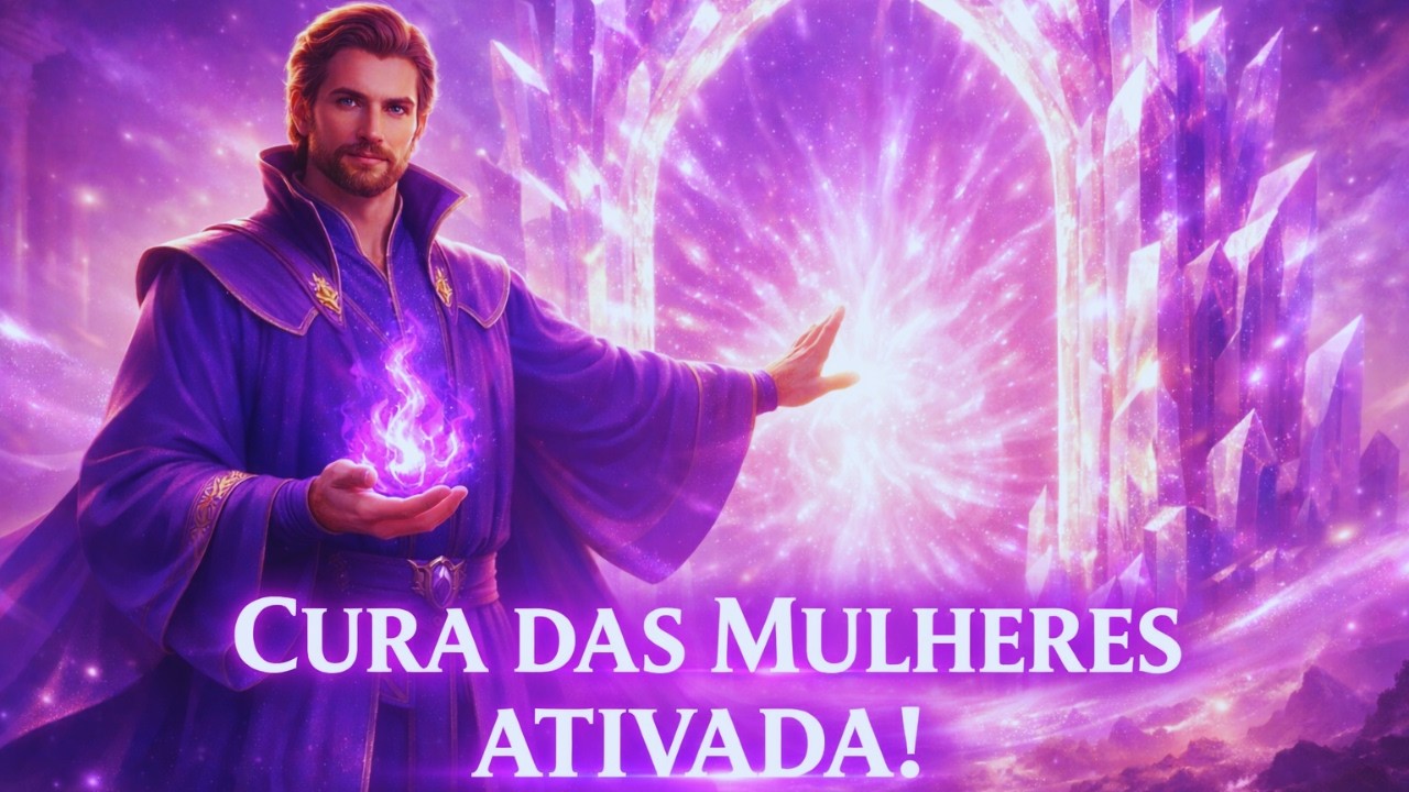 SAINT GERMAIN ATIVA HOJE! 💜 O PORTAL DA RESTAURAÇÃO FEMININA!