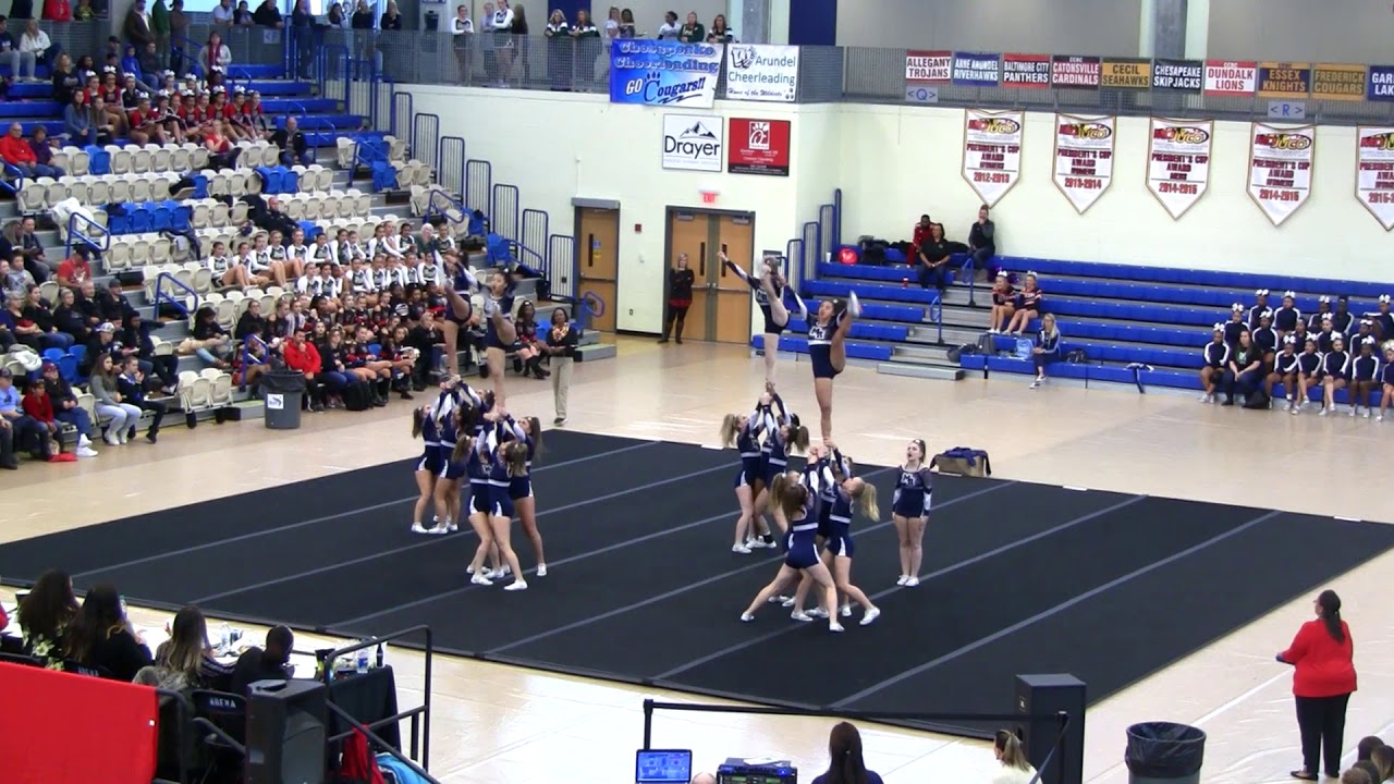 Marriotts Ridge Cheer 2019 State Champions 11 9 2019