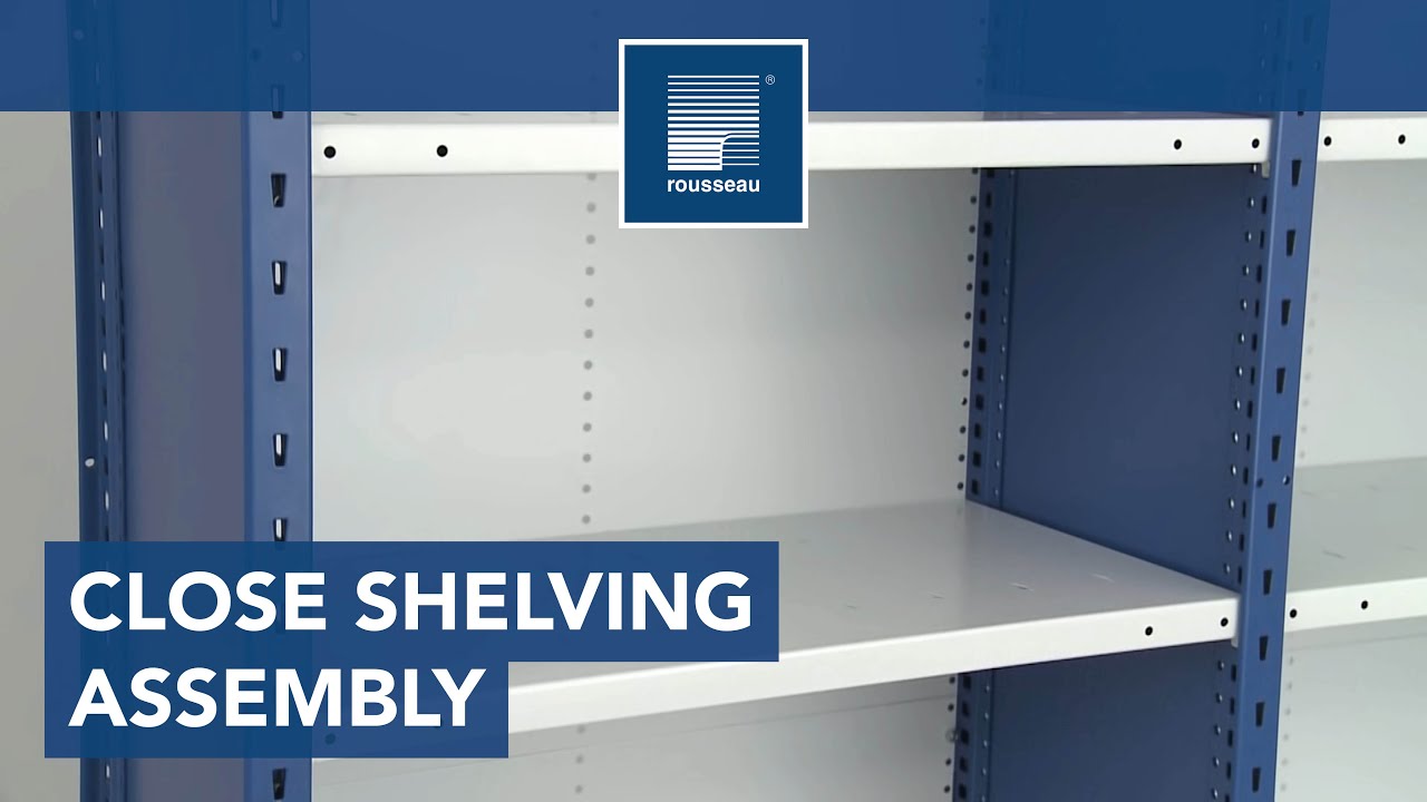 Spider® closed shelving assembly