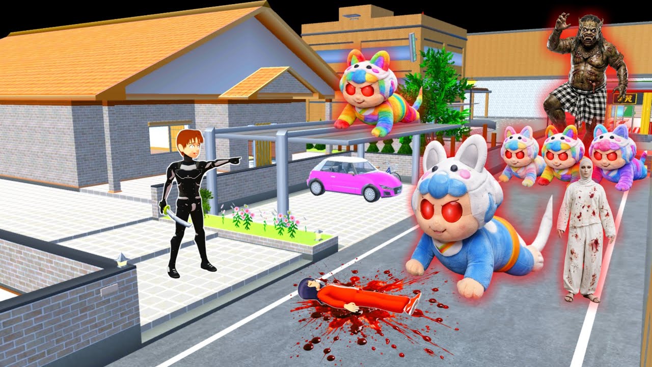 Yuta Mio Panik CCTV Merekam Anomali Boneka Merangkak Dan Anomali Jule Mio Di Culik Di Kota Sakura 😱😱