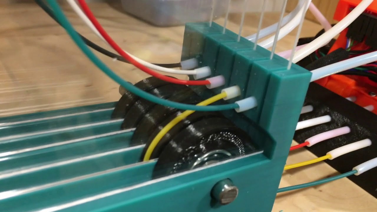 Prusa MMU2 filament control
