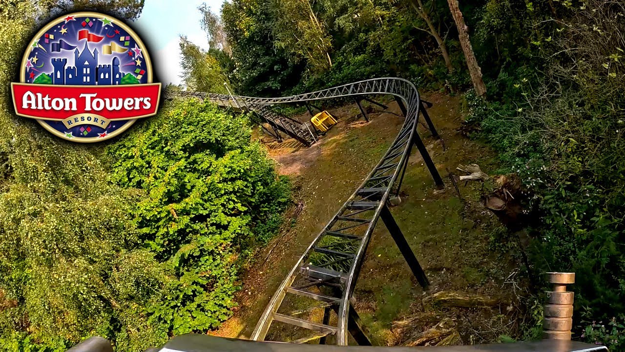 Th13teen Front Seat On Ride POV (4K) | Alton Towers Resort