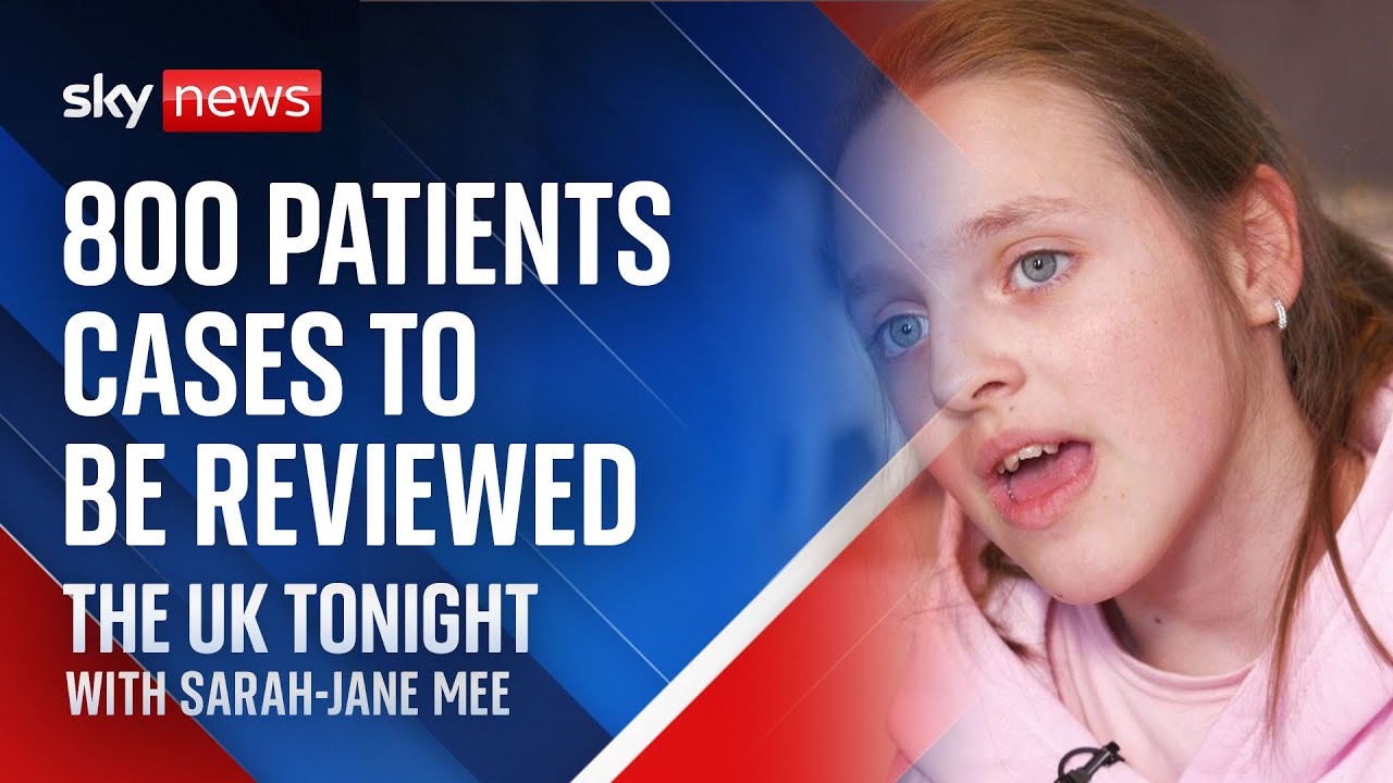 Hospital in Cambridge reviewing cases of 800 patients operated on by paediatric surgeon