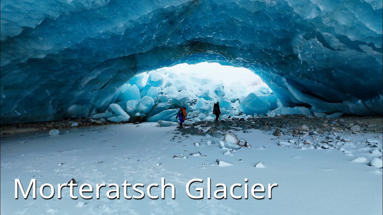 Inside a Dying Glacier – Drone Flight in Morteratsch