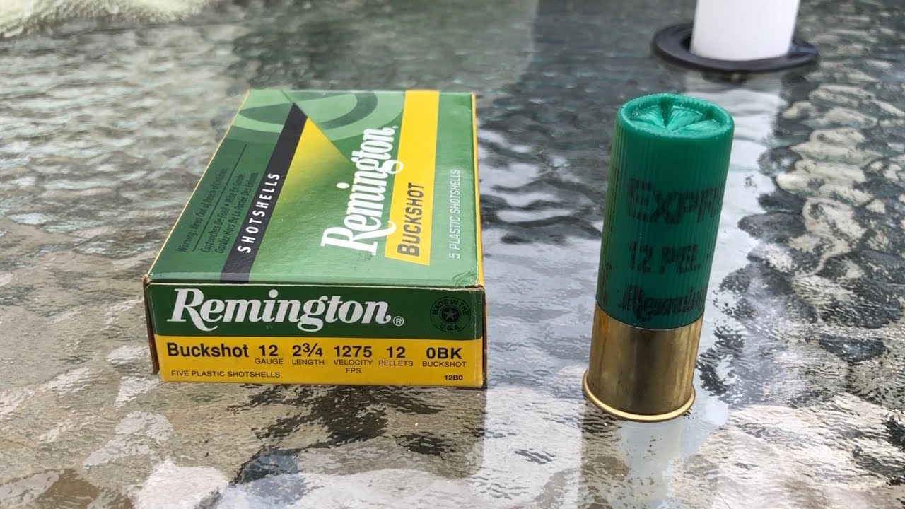Remington Express 12 Gauge 12 Pellet 0 Buck - Breakdown