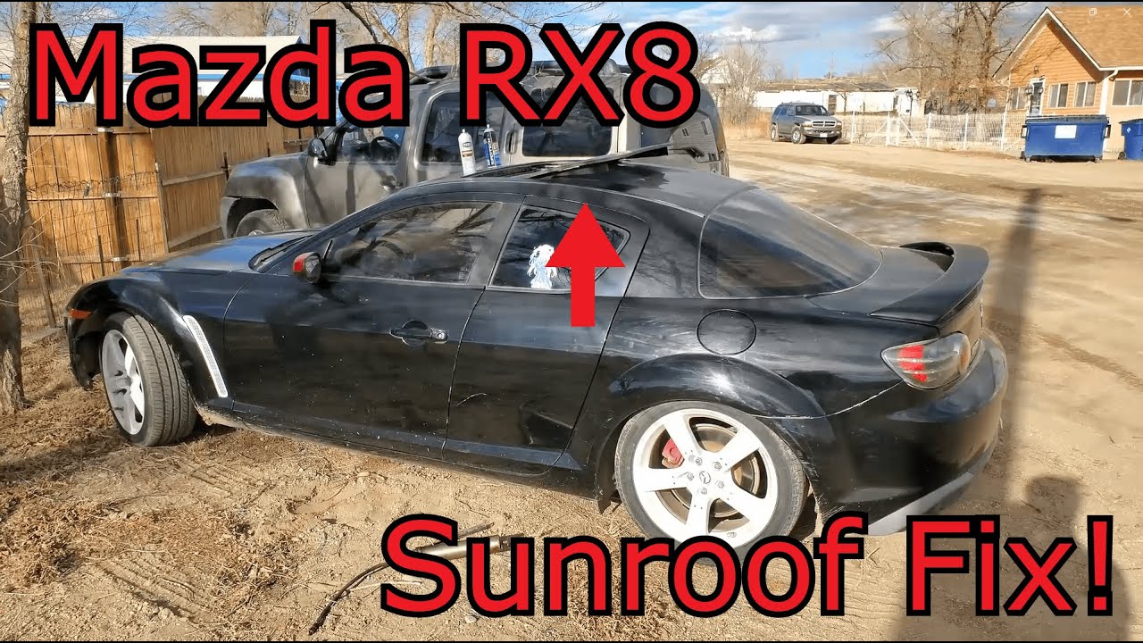 Mazda RX8 Sunroof Repair