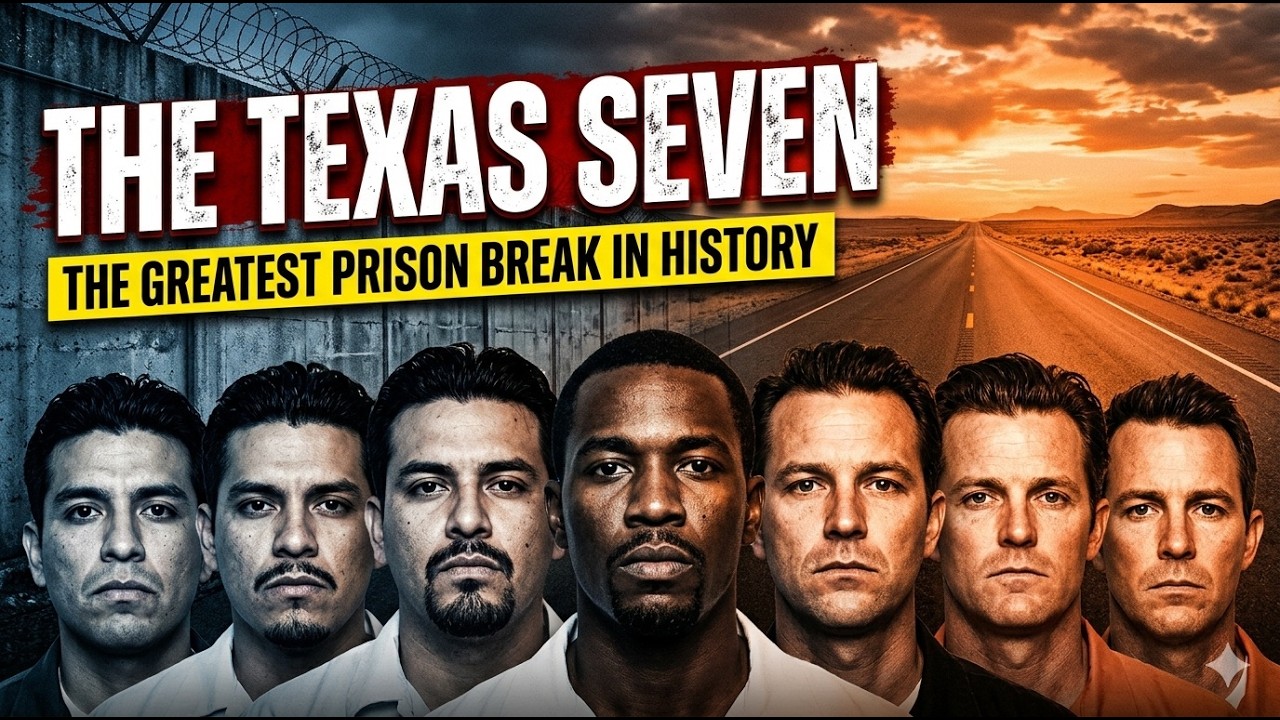 The Texas Seven: The Great Connally Unit #escape  | The Wildest Prison Break Story Ever!