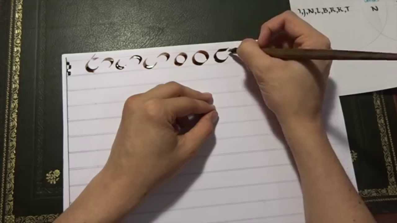 Scribe Life: Introduction to Uncial - Circular Letters