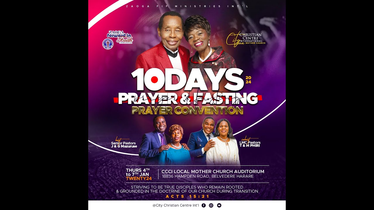 Prayer Convention Sunday Service | Live from City Christian Centre