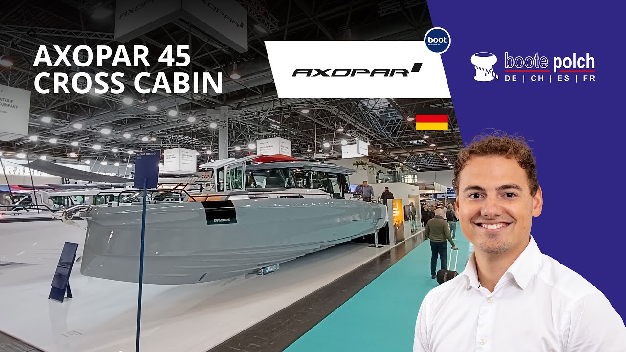 Axopar 45 Cross Cabin Walkaround boot 2026