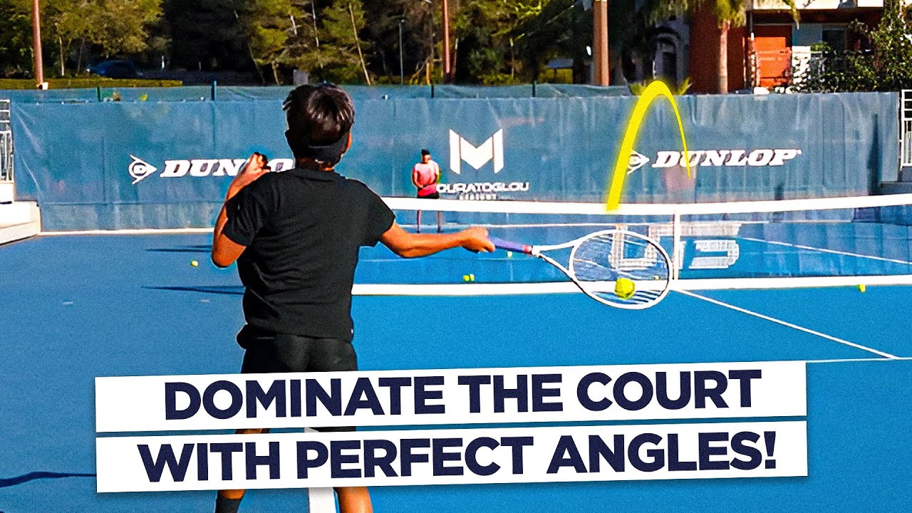 How to master Angles and Body Weight for Powerful Tennis Shots - U14 Denmark Player
