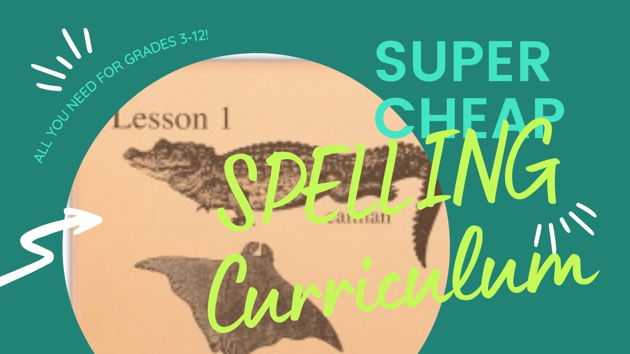 All the spelling you need for grades 3-12 for only $15 from IEW!