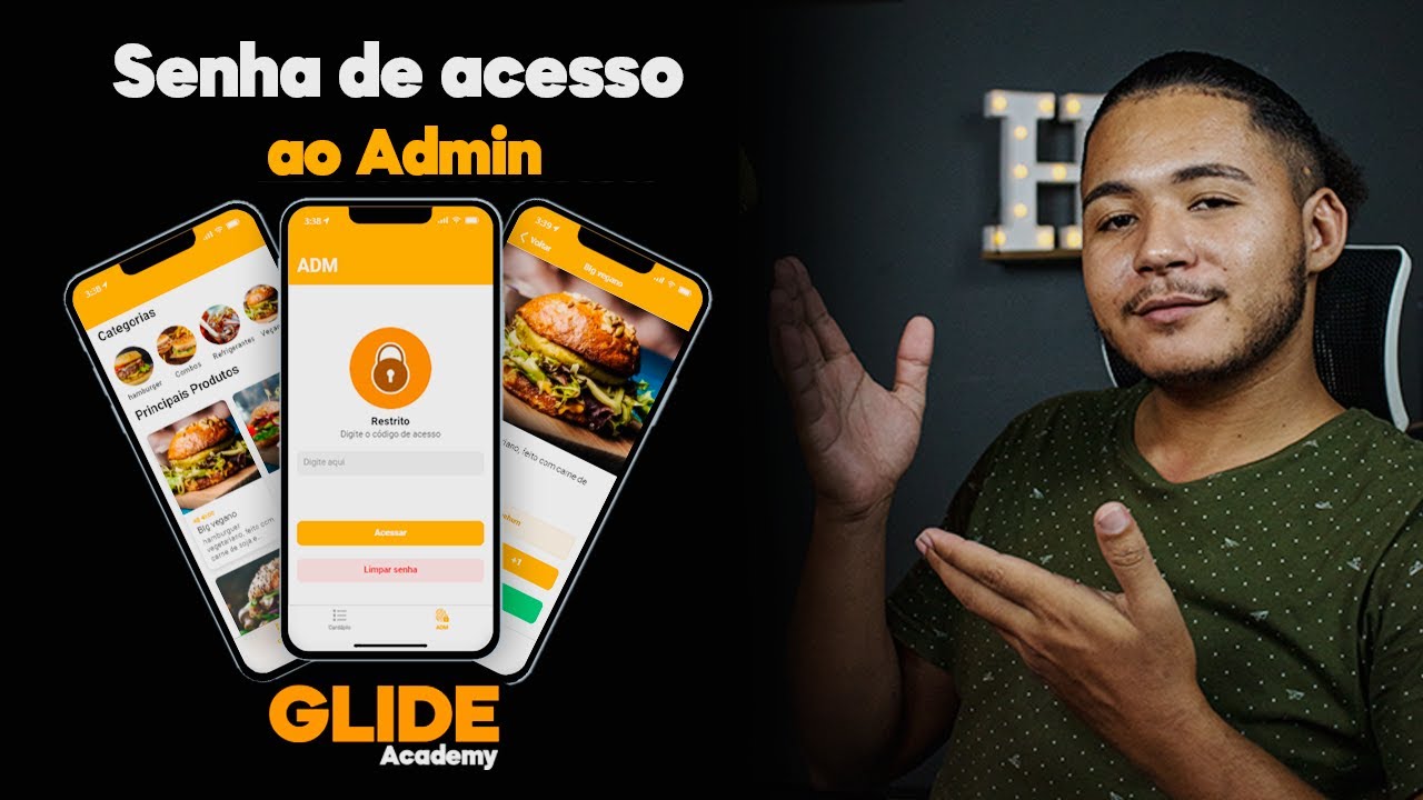 Crie seu Aplicativo de delivery #Glide #glideapp #glidedelivery