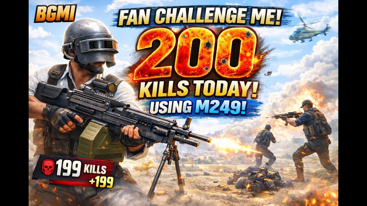 BGMI LIVE | FAN CHALLENGED ME 200 KILLS A DAY #bgmi #bgmilive #pubgmobile