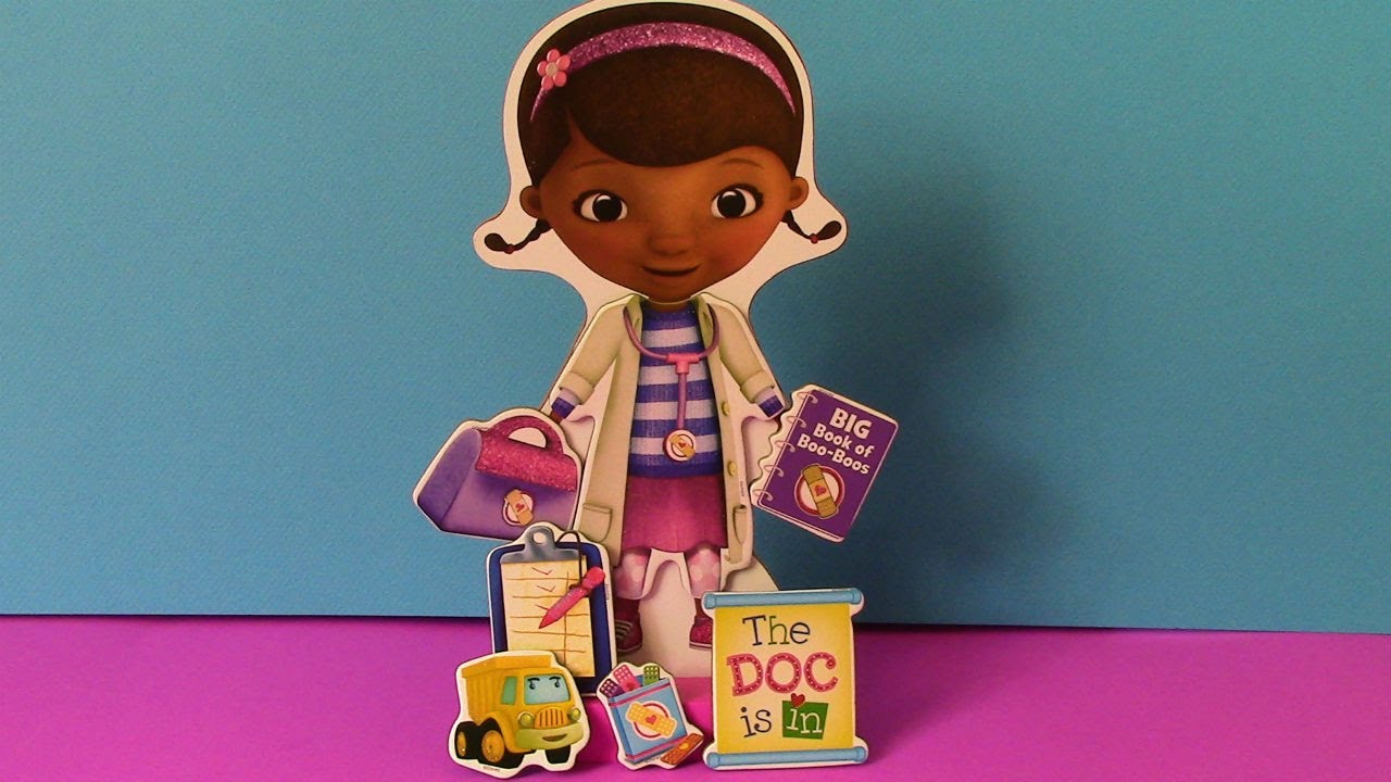 Disney Doc McStuffins Magnetic Wooden Dress-Up Doll