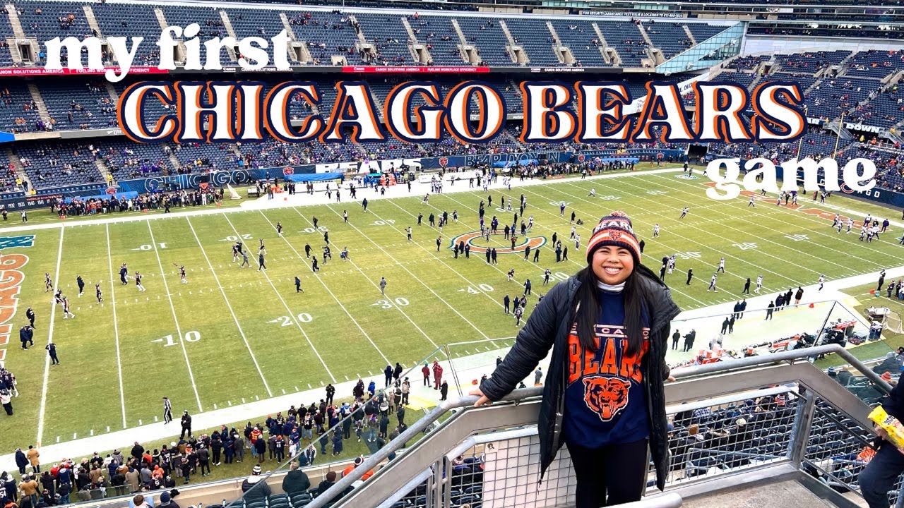 I went to my FIRST Chicago Bears game!