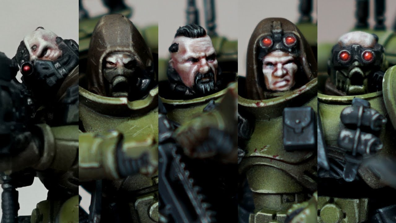 Kitbashing A Space Marine Kill Team