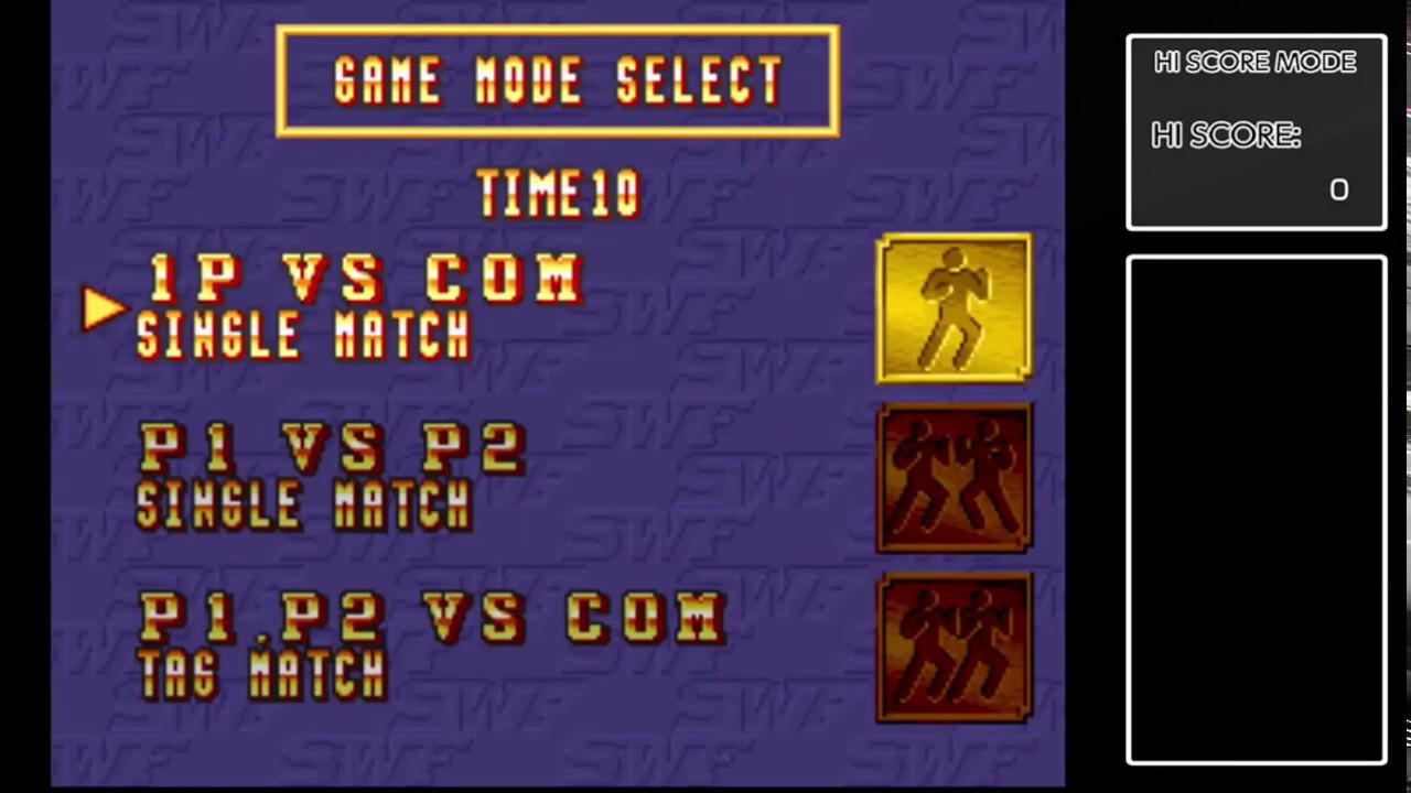 Guide for Aca  Neogeo 3 Count Bout.