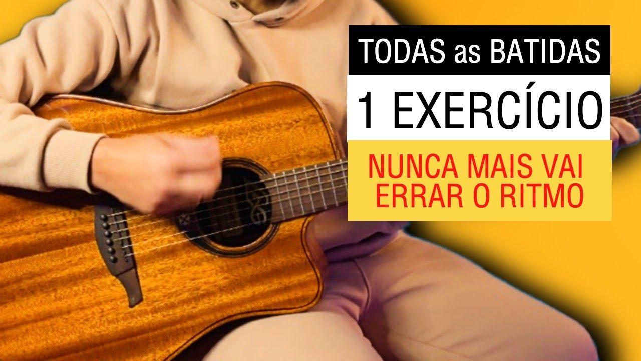 Aprenda QUALQUER Batida com 1 Exercício Simples