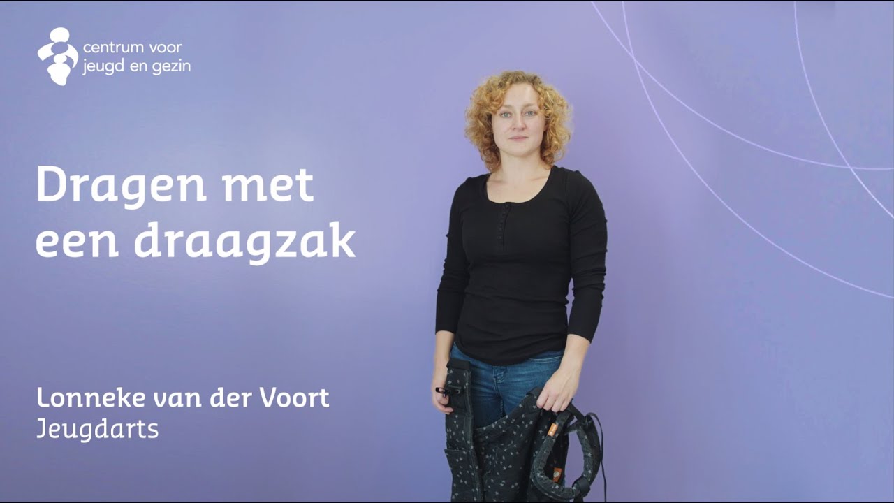 Les 3: zo draag je je kind in een draagzak