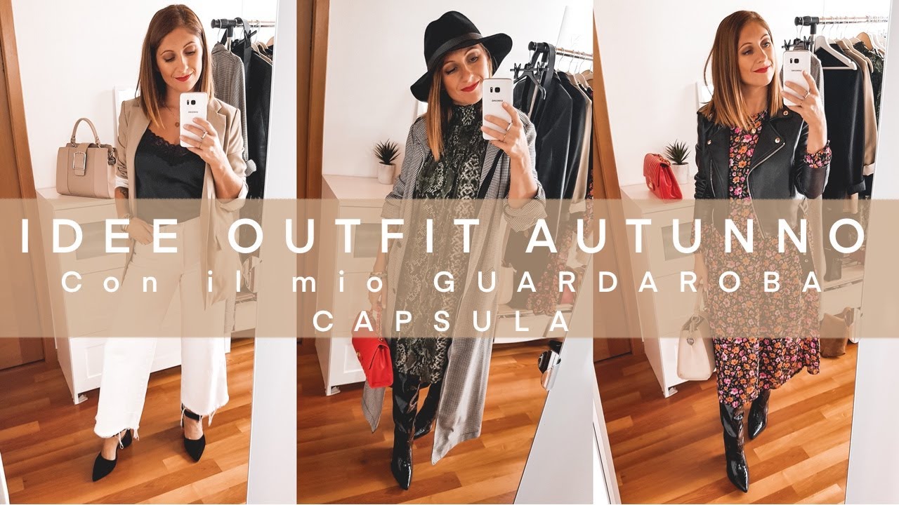 IDEE OUTFIT AUTUNNO  GUARDAROBA CAPSULA - Capsule wardrobe outfits ideas | Isabella Emme
