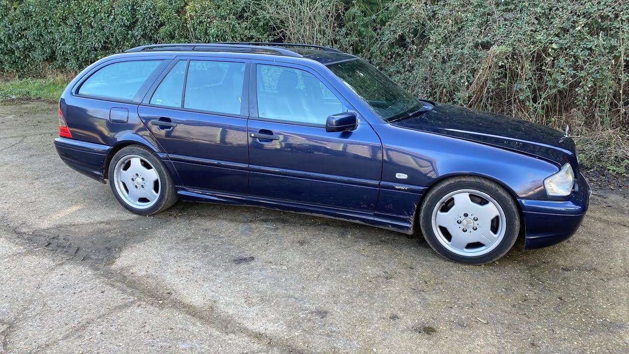W202 C43 AMG Wagon a little walk around and cold start.