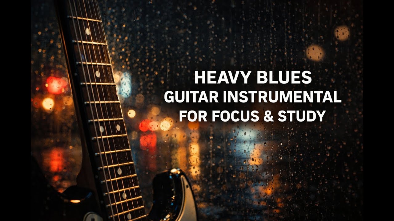 After Hours Heavy Blues Guitar for Focus