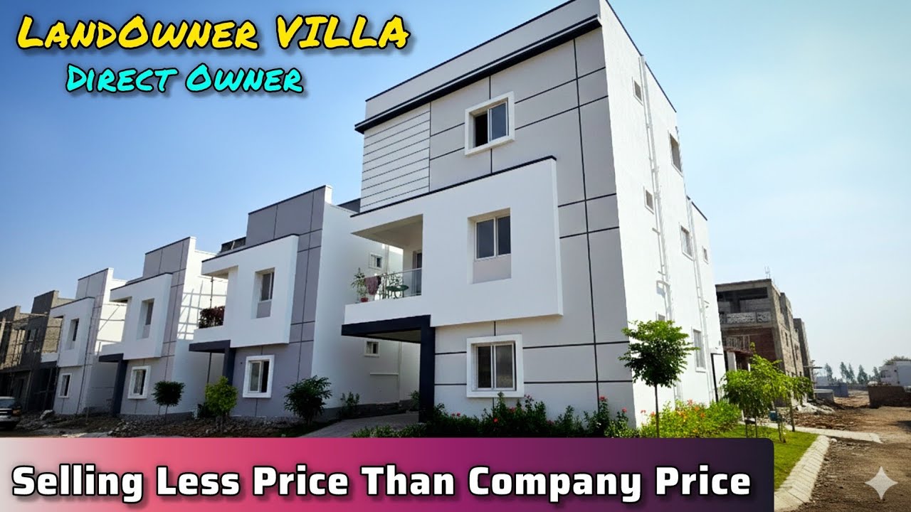 LandLord 📞 +91 7274023456 [ Direct Owner ] 3BHK & 4BHK DUPLEX & TRIPLEX ViLLAS For Sale @ Hyderabad
