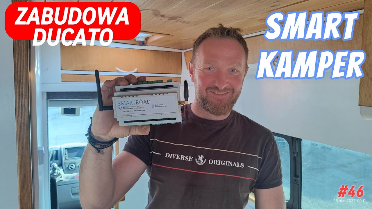 SmartRoad montaż krok po kroku czyli jak sterować kamperem za pomocą wifi