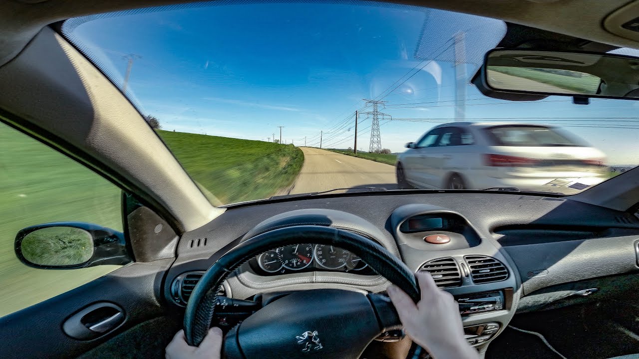 206 RC | STOCK EXHAUST | POV | 4k