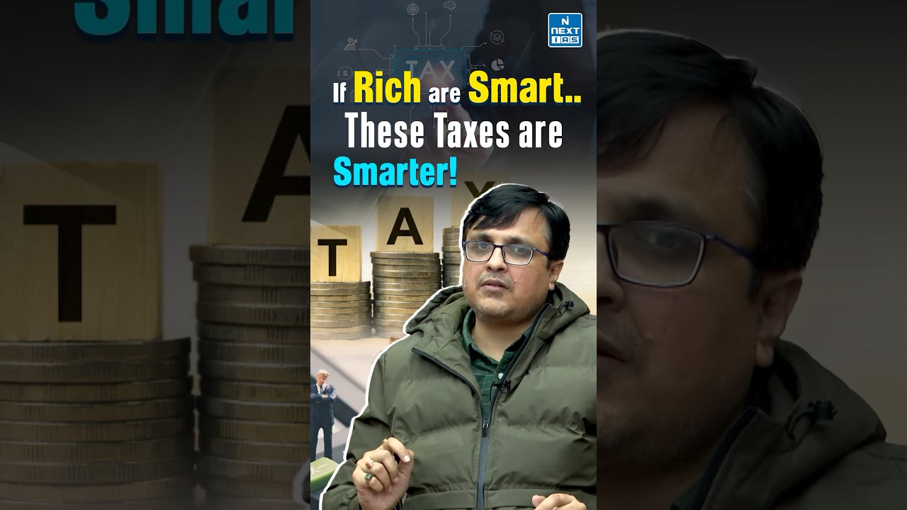 Smartest Taxes Billionaires Can&rsquo;t Beat! | Vibhas Jha Sir | UPSC | NEXT IAS #billionaire #taxes