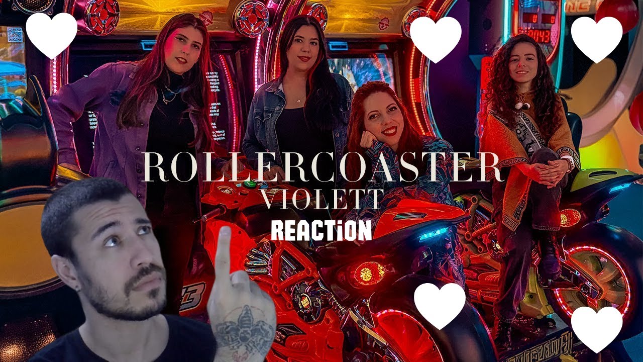 ROLLERCOASTER - Violett (Official Music Video) / REACTION - Another one from my girls 💜💜💜💜!