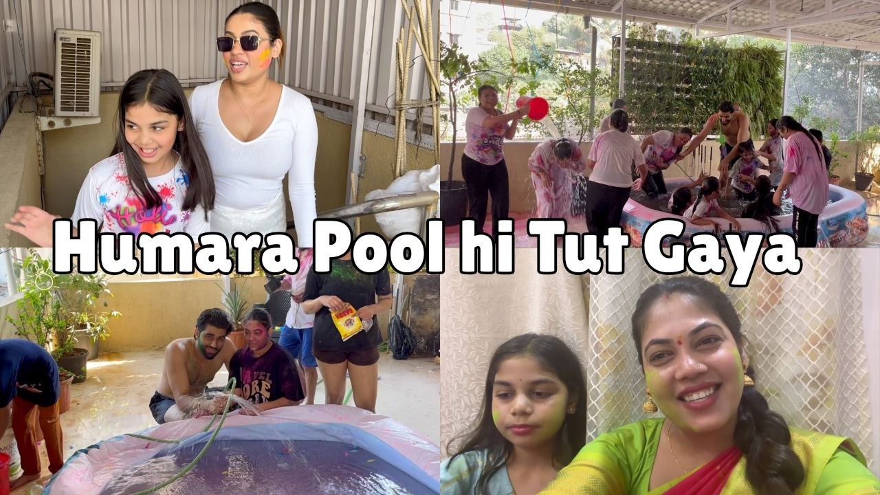 This Is How We Celebrated HOLI 💖 | Riva Patil