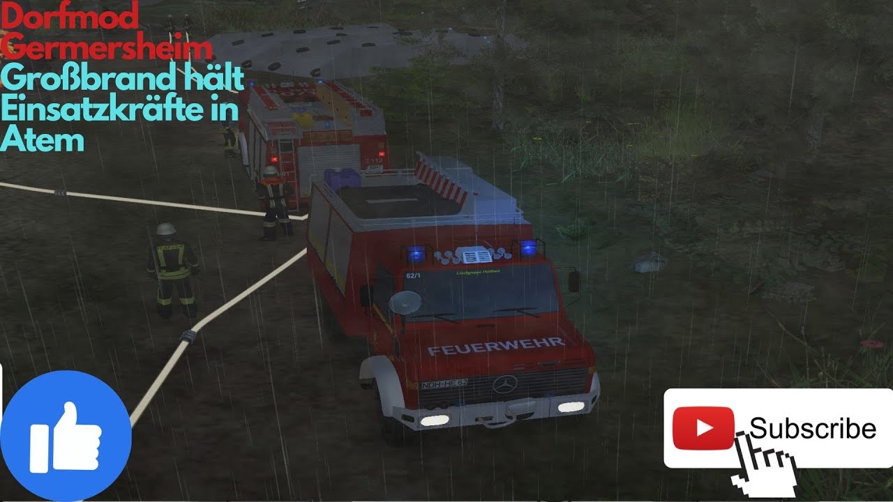 Großbrand in Germersheim / Emergency 4