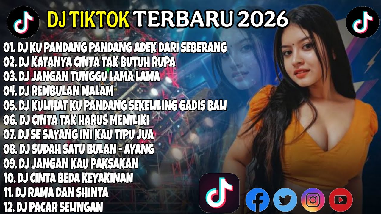 DJ TIKTOK VIRAL 2025🎵KU PANDANG PANDANG ADEK DARI SEBERANG🎶JANGAN TUNGGU LAMA LAMA