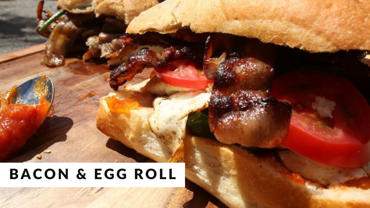 Bacon & Egg Roll by Matt Sinclair