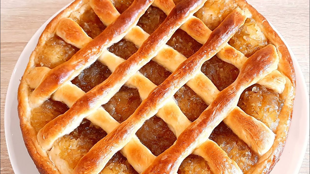 Нереально Вкусный Пирог с Вареньем. Сдобный Пирог с Вареньем