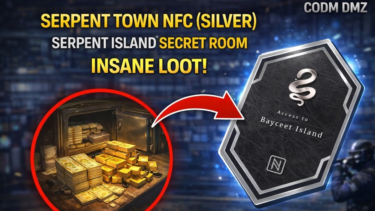 Serpent Town Room Location & NFC Card Guide | COD Mobile DMZ