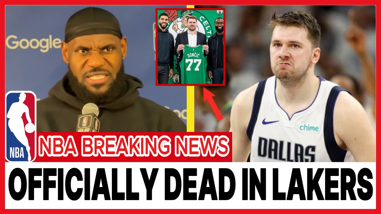 LeBron Drops Bombshell: Luka Doncic Sent to Celtics After Crossing the Line With Bronny
