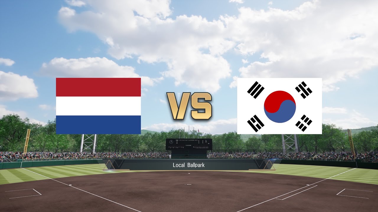 eBaseball: Pro Spirit | South Korea vs Netherlands | 3 Inning Game