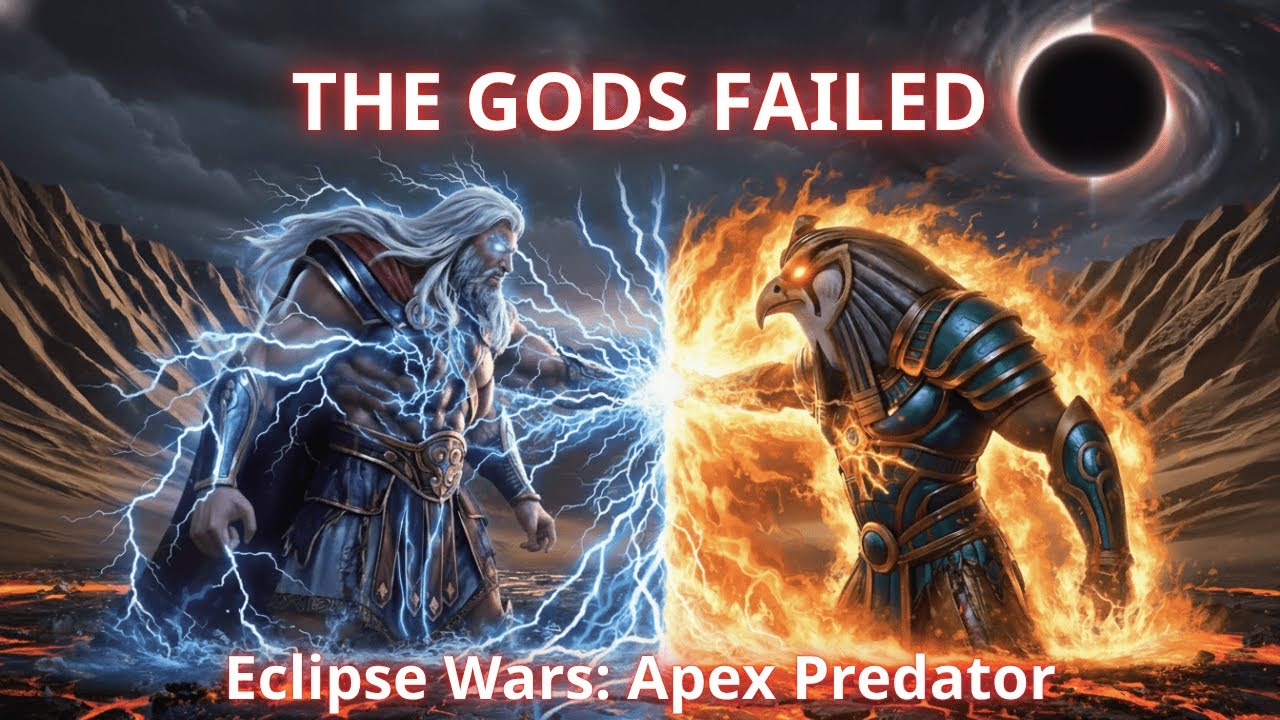 Zeus VS Ra in EPIC Crossover Battle | Eclipse Wars: Apex Predator
