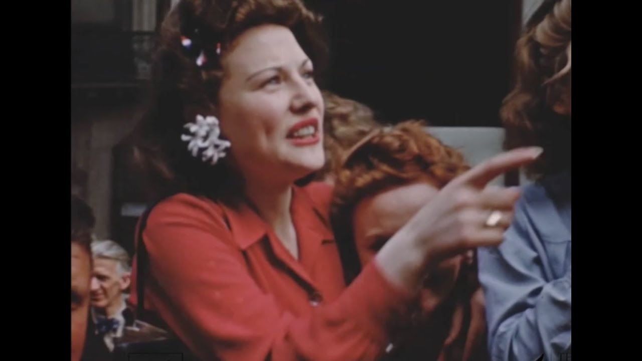 Rare Footage of My Mother on a Tank During the Liberation of Paris (August 1944)