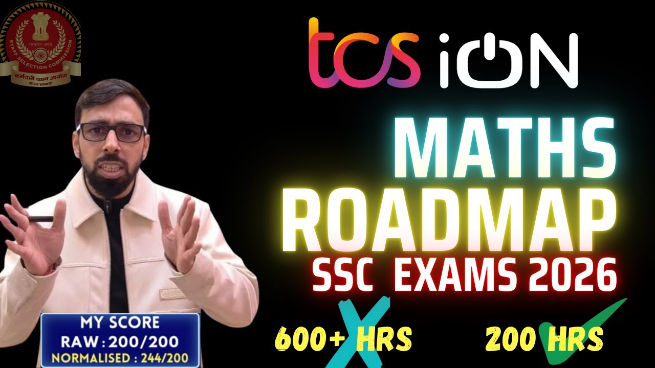 Stop Wasting 600 Hours! 🛑 The Only SSC Maths 2026 Video You Need! 🎯🔥