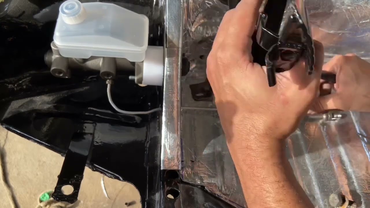 COMO INSTALAR O CILINDRO DUPLO DE FREIO NO FUSCA!!! #fusca