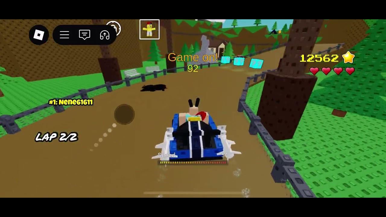 Pillow Fight Simulator - I got First Place and got the Sorcus Pillow in Kart Race!