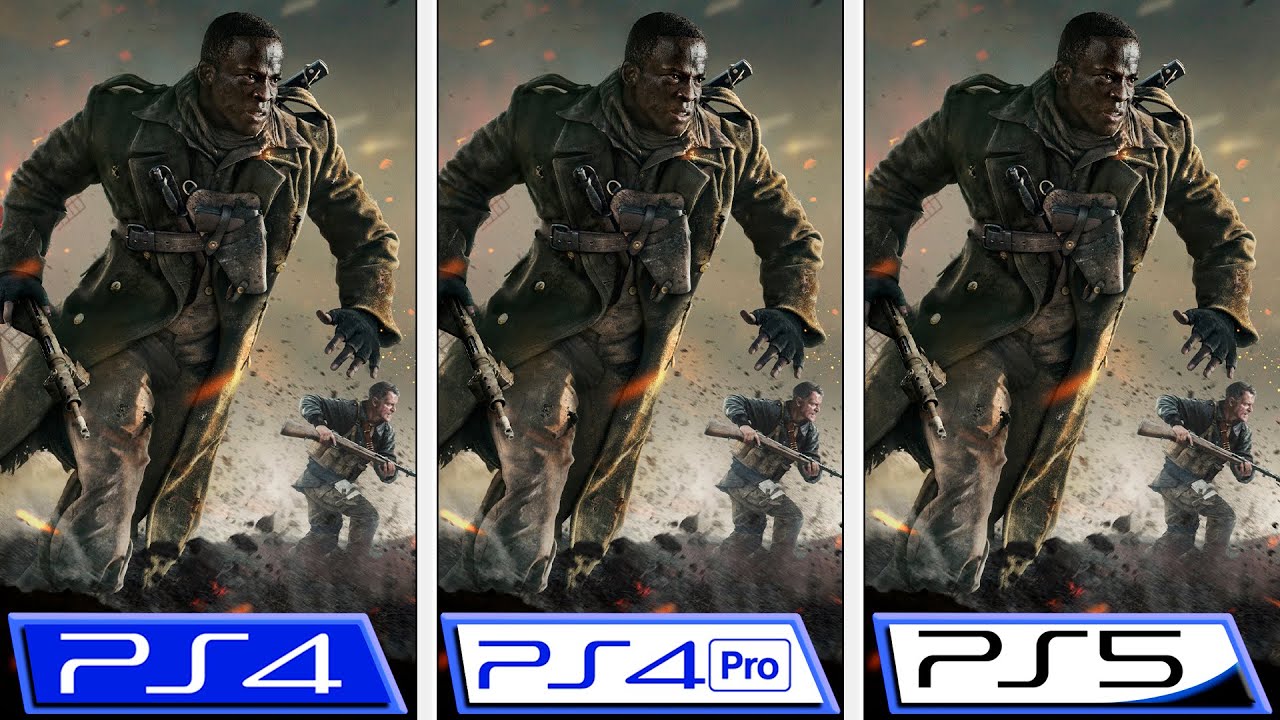 Call of Duty: Vanguard | PS4 - PS4 Pro - PS5 | Campaign Graphics Comparison & FPS