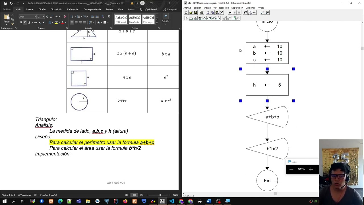 Ejercicio 1 - Triangulo - GA3-220501093-AA3-EV02 resolución a problemas algorítmicos