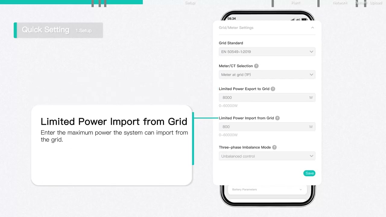 Pylontech Pro APP Device Initial Setup